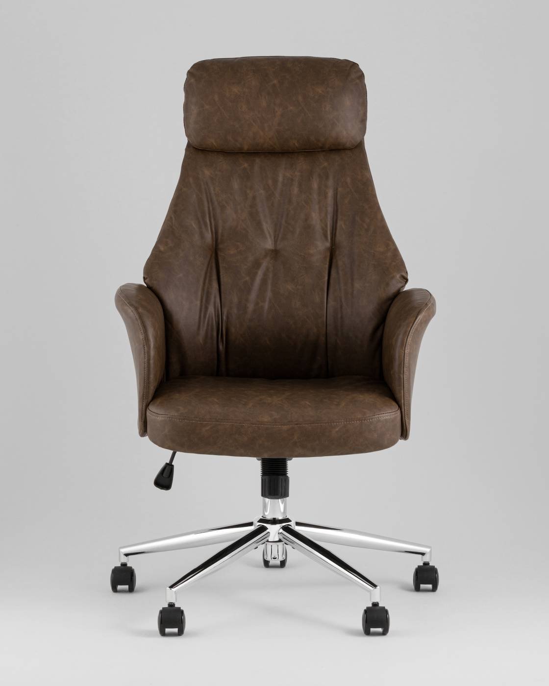 Офисное кресло Stool Group YF-0515 FH-65 brown retro