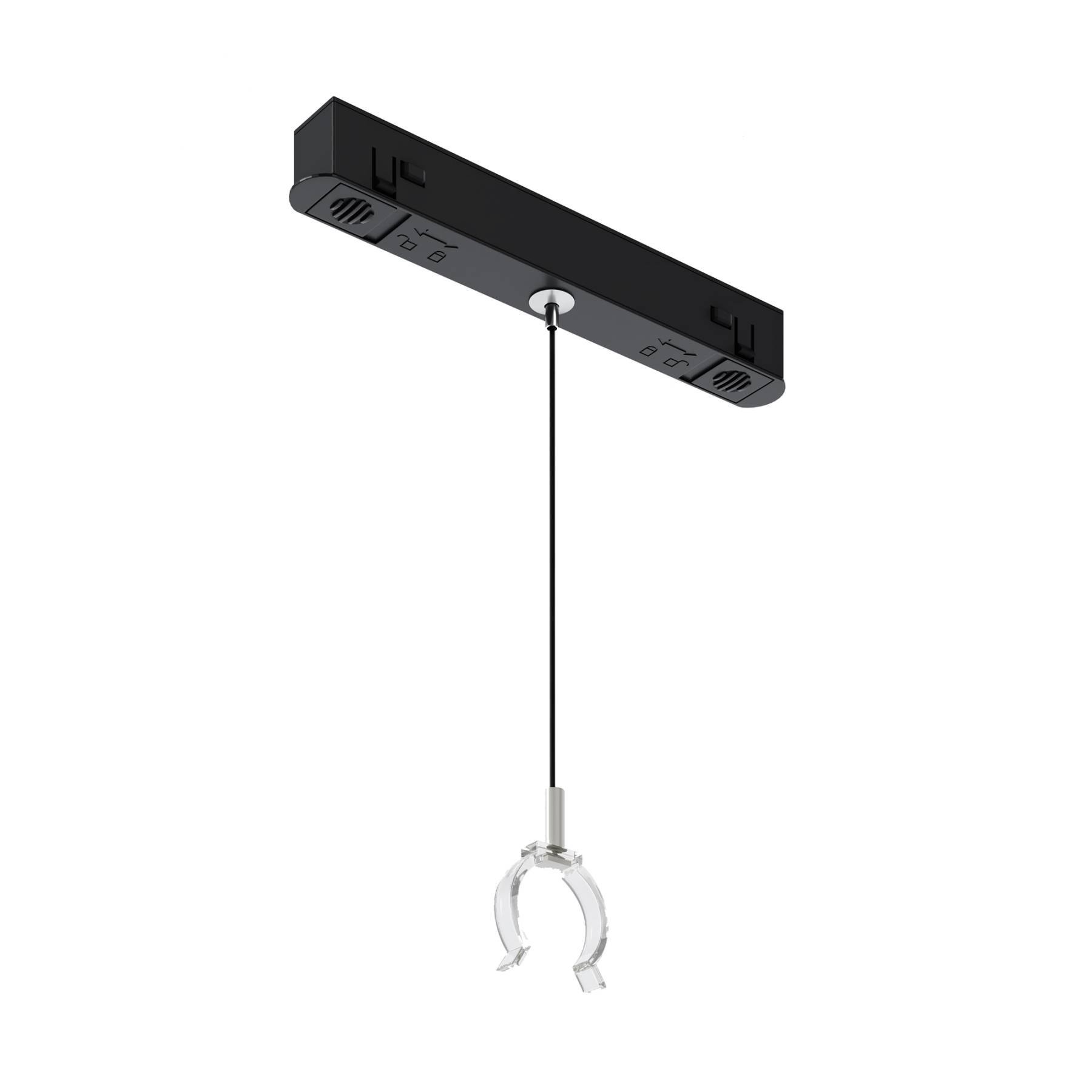 TRA101SWT-2BB Коннектор с тросовым подвесом Tau в шинопровод Gravity, Maytoni TRA101SWT-2BB