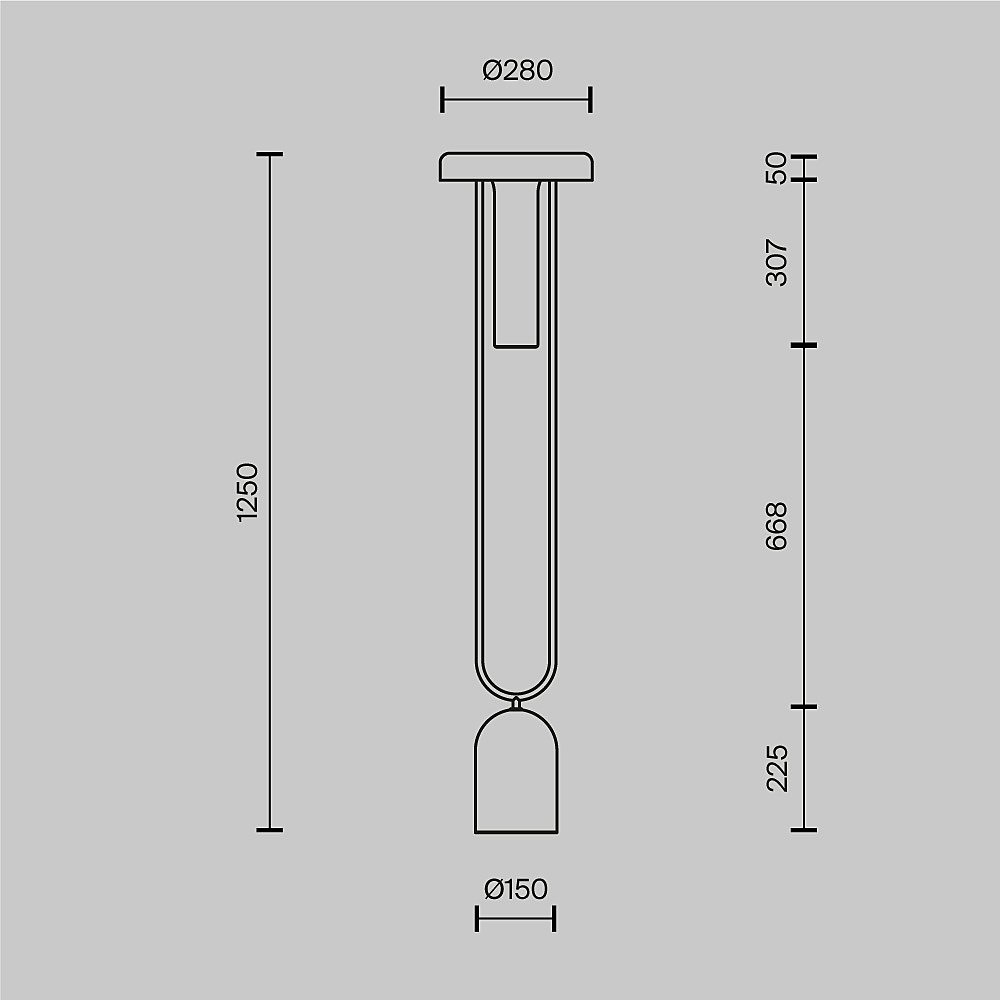 Торшер Maytoni Ikebana MOD463FL-L24BS3K