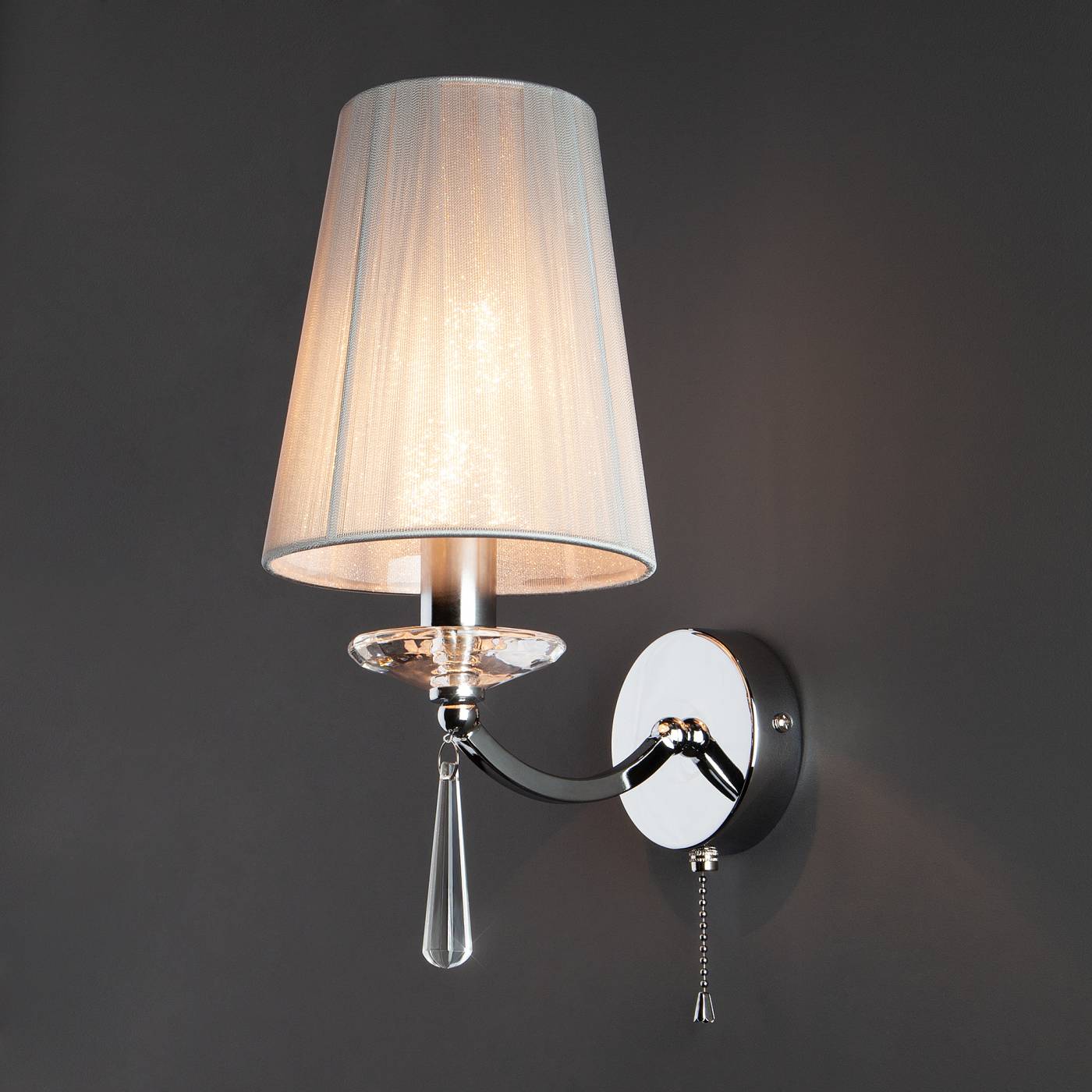 60079/1 хром Настенное бра Eurosvet Valery 60079/1 хром