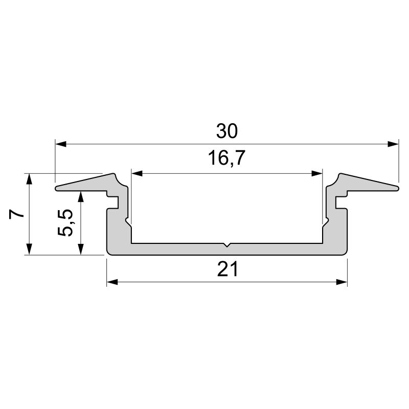T-Профиль Deko-Light ET-01-15 975065