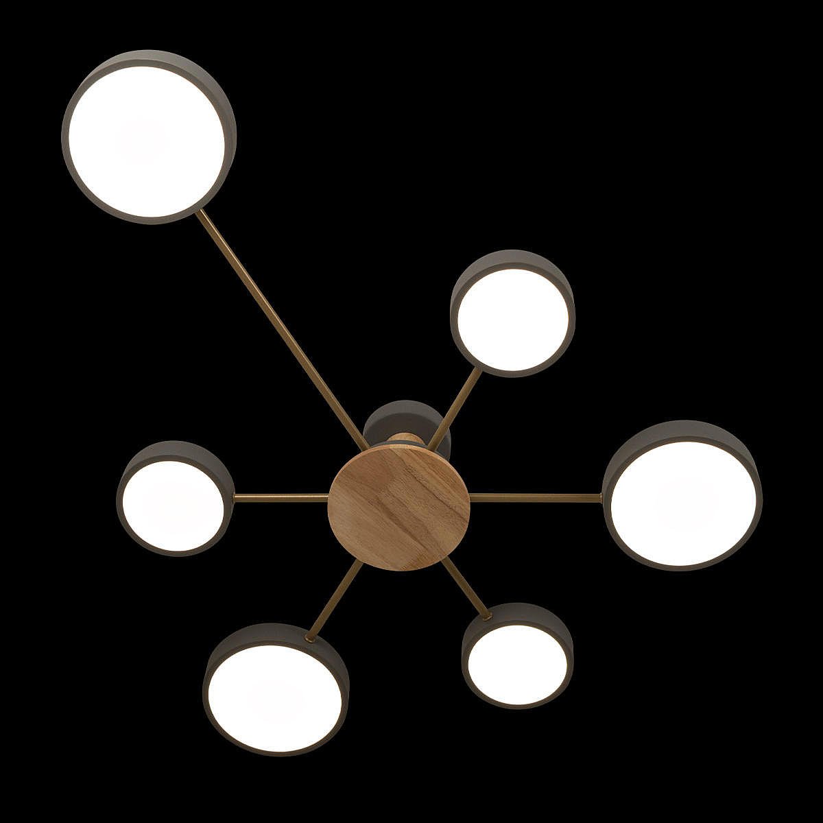 Потолочная люстра Loft It Sunrise 10316/6 Grey