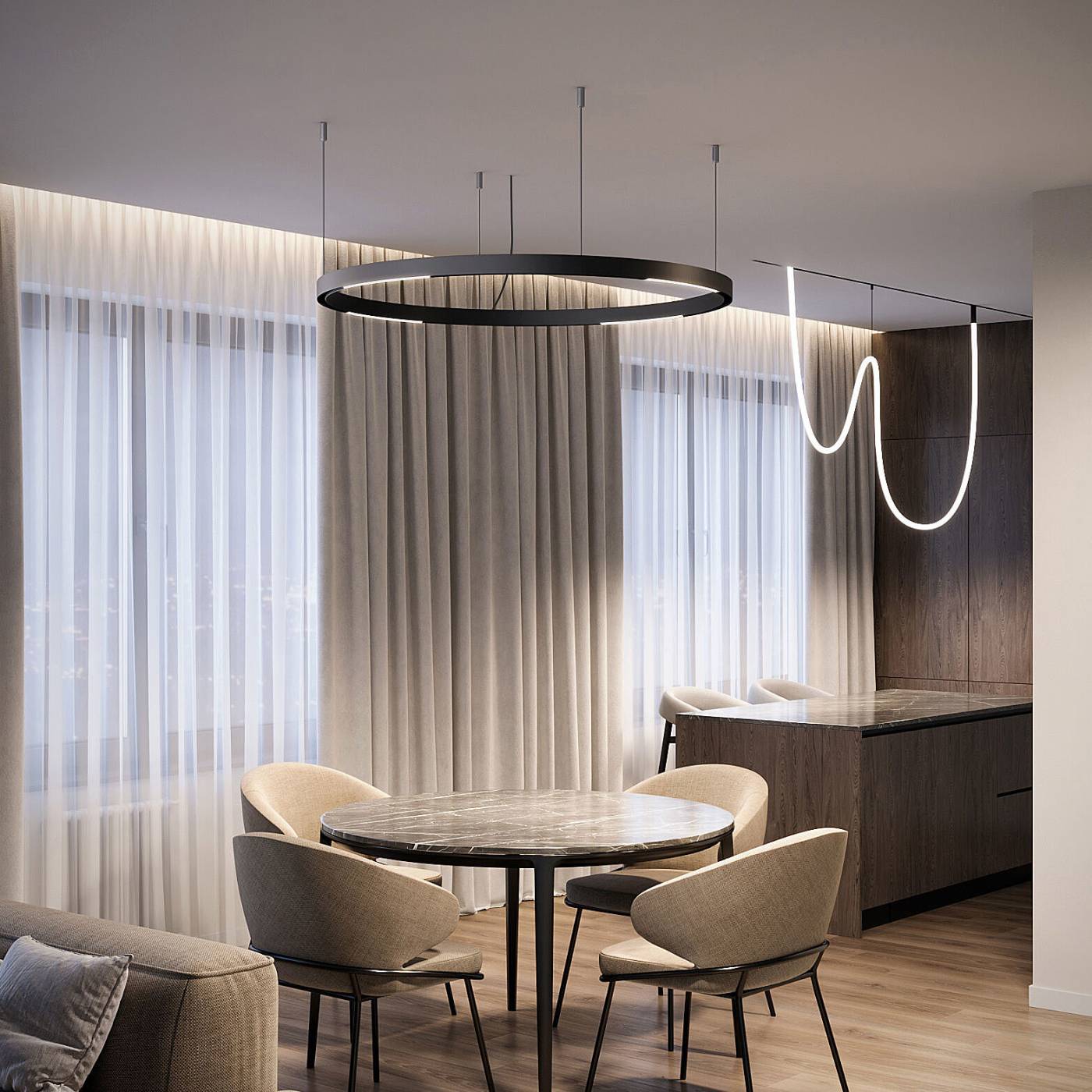 Slim Magnetic Трековый светильник 16W 4200K Planar (чёрный) (?1200мм) 85182/01 Трековый светильник Elektrostandard Slim Magnetic Slim Magnetic Трековый светильник 16W 4200K Planar (чёрный) (?1200мм) 85182/01