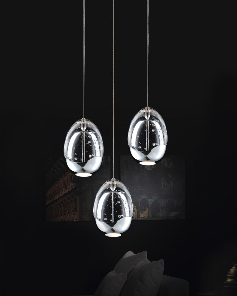 MD13003023-3A chrome Светильник подвесной Delight Collection Terrene MD13003023-3A chrome
