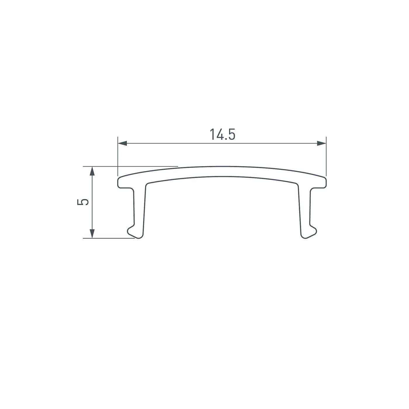 Экран для профиля Arlight Arh-Mini 053568