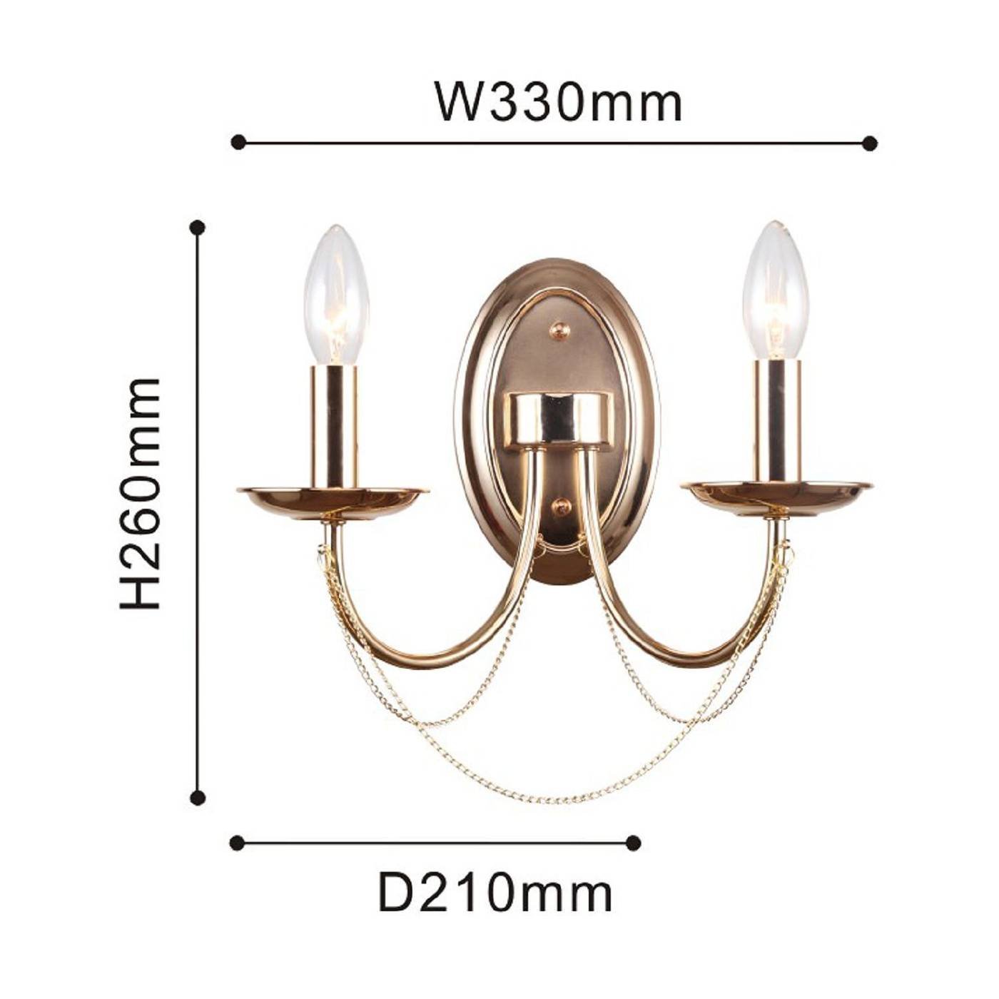 Настенное бра F-Promo Plini 2591-2W