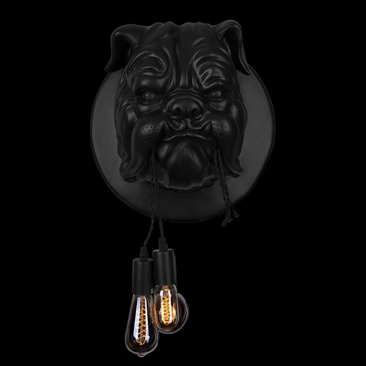 10177 Black Настенный светильник Loft It Bulldog 10177 Black