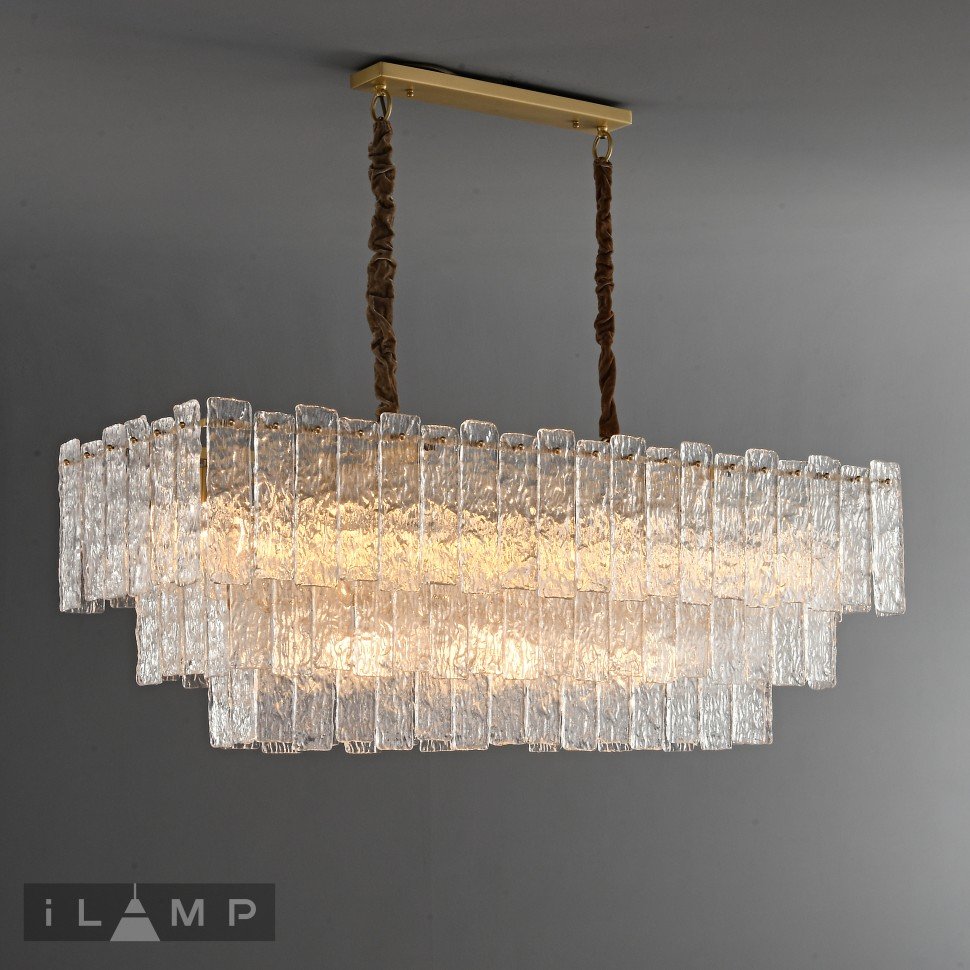 P6315-1200 BR Подвесная люстра iLamp Manhattan P6315-1200 BR