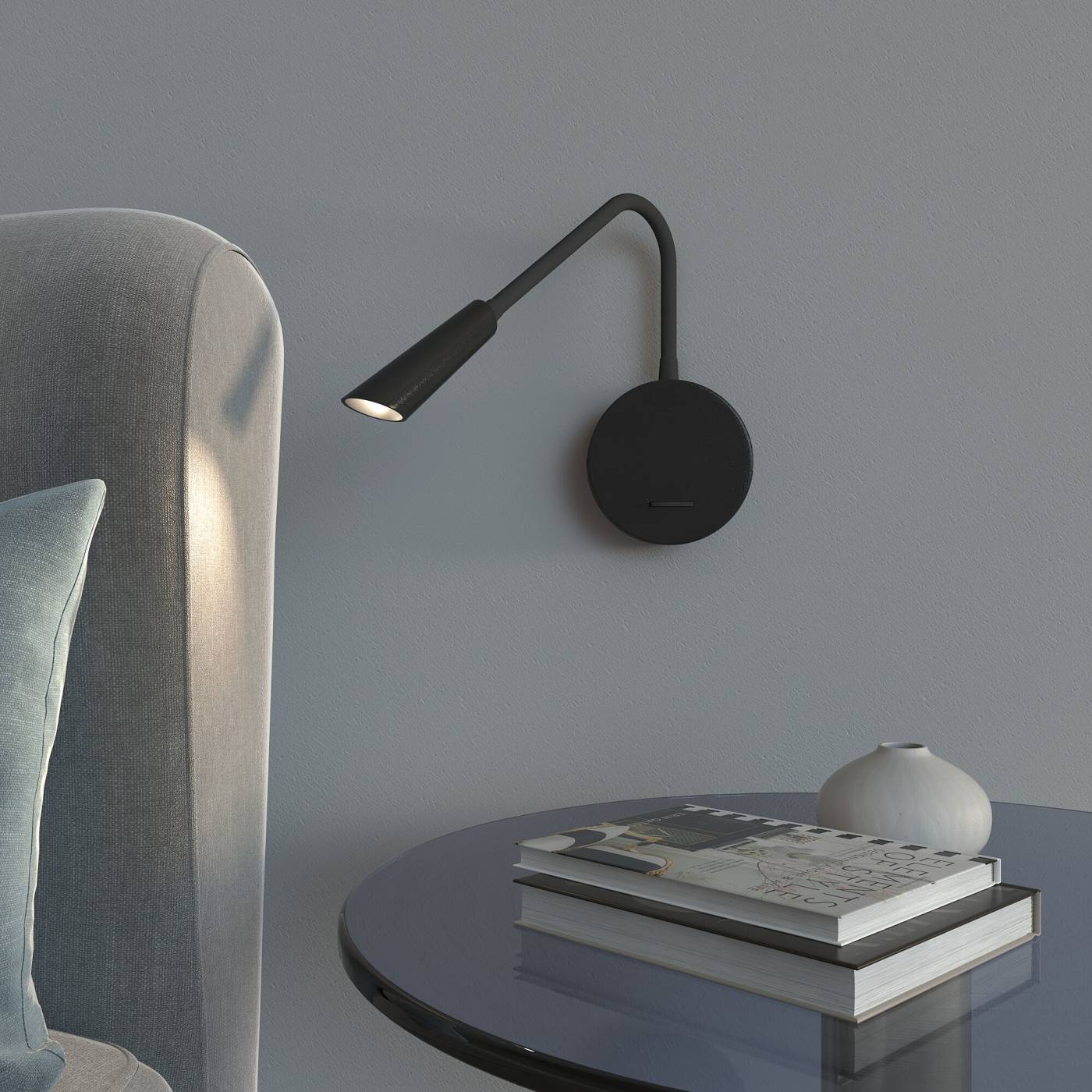 Настенный светильник Elektrostandard Stem Stem черный 3000К (40120/LED)