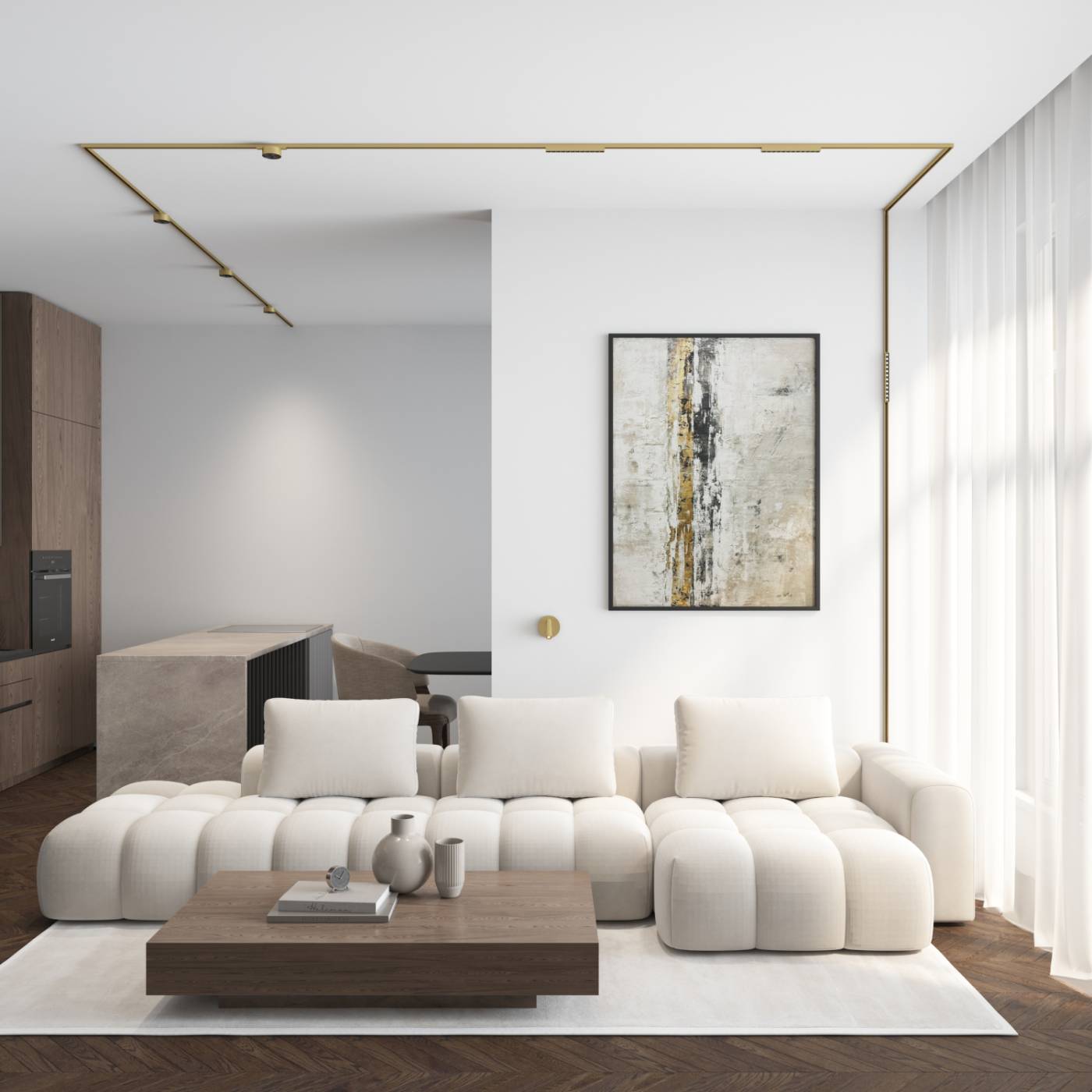 Настенный светильник Denkirs SHINE WALL DK5072-SB