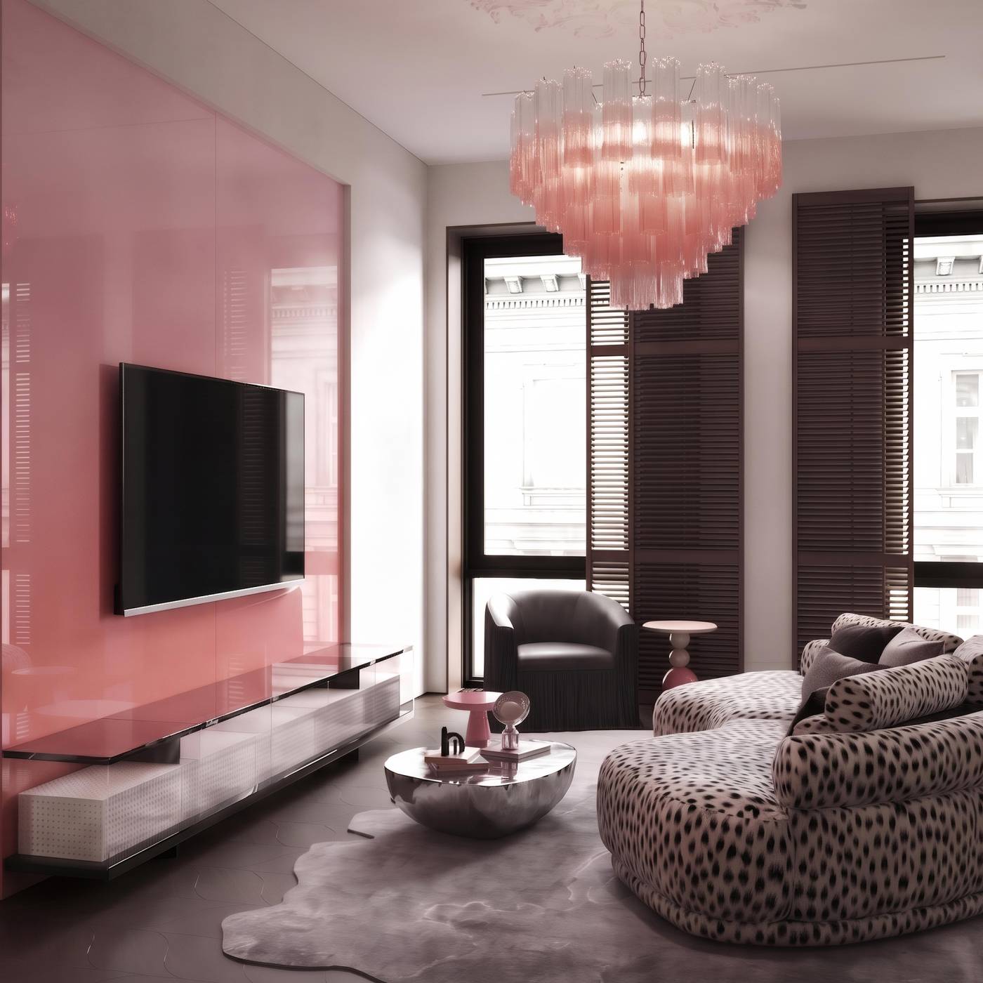 10580/800 Clear pink 10580/800 Clear pink Подвесной светильник LOFT IT Murano