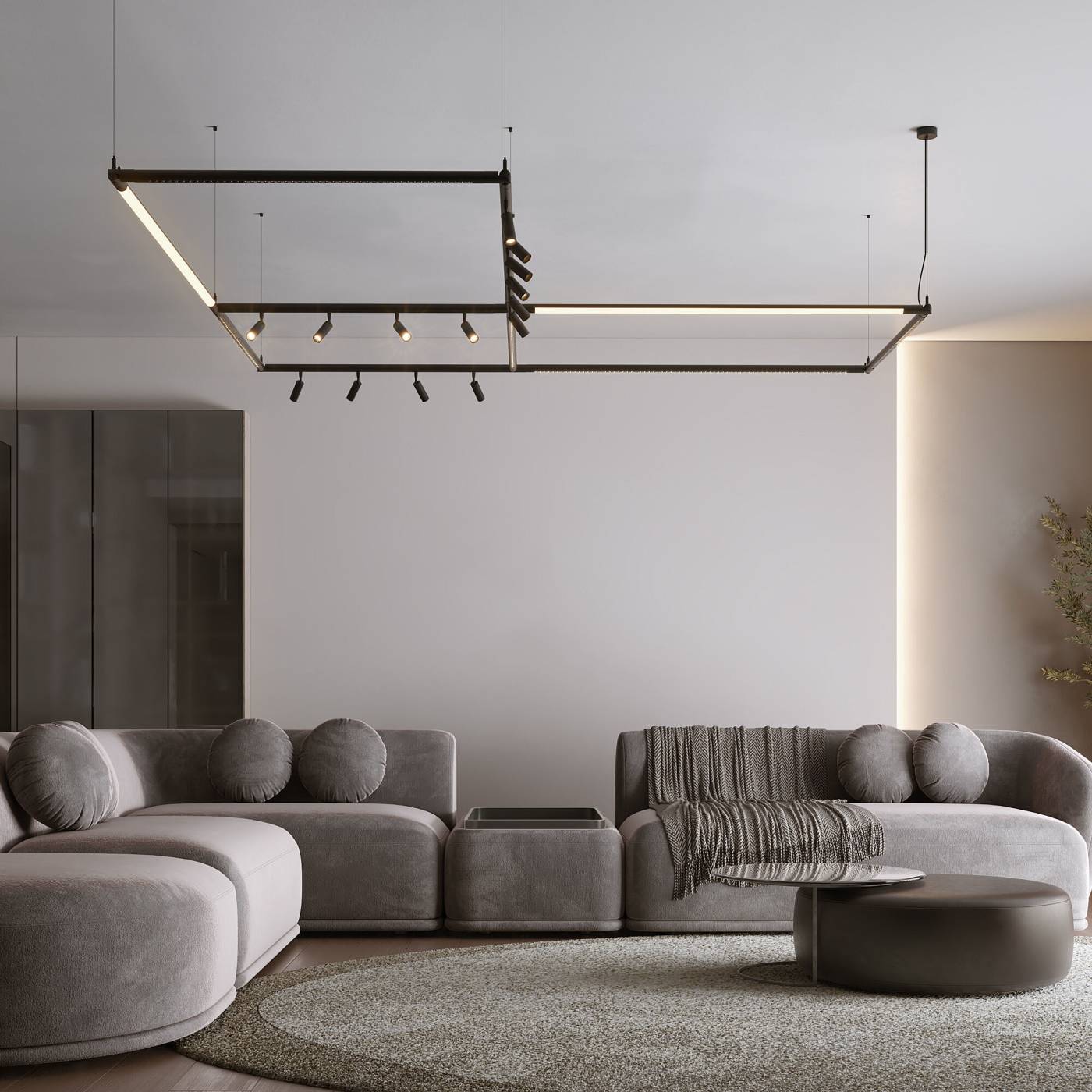 Module System Трековый светильник 18W 3000K (черный) 85173/01 Трековый светильник Elektrostandard Module System Module System Трековый светильник 18W 3000K (черный) 85173/01