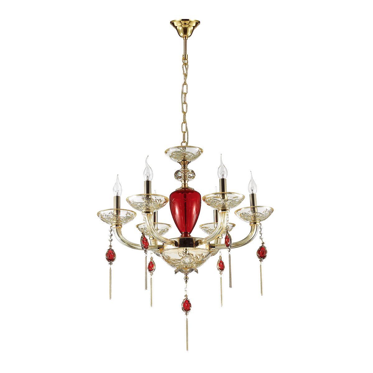 Подвесная люстра Odeon Light Donna 3927/6