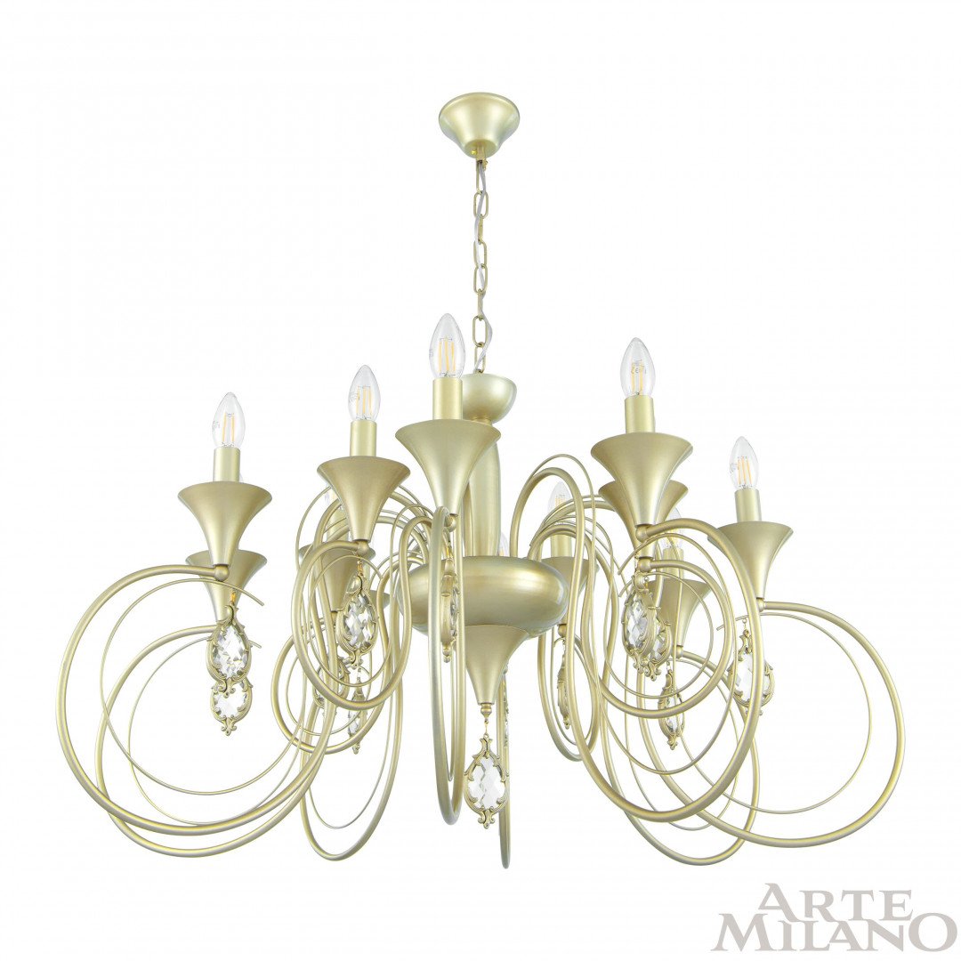 Подвесная люстра Arte Milano Am349920 349920/8-4 CG