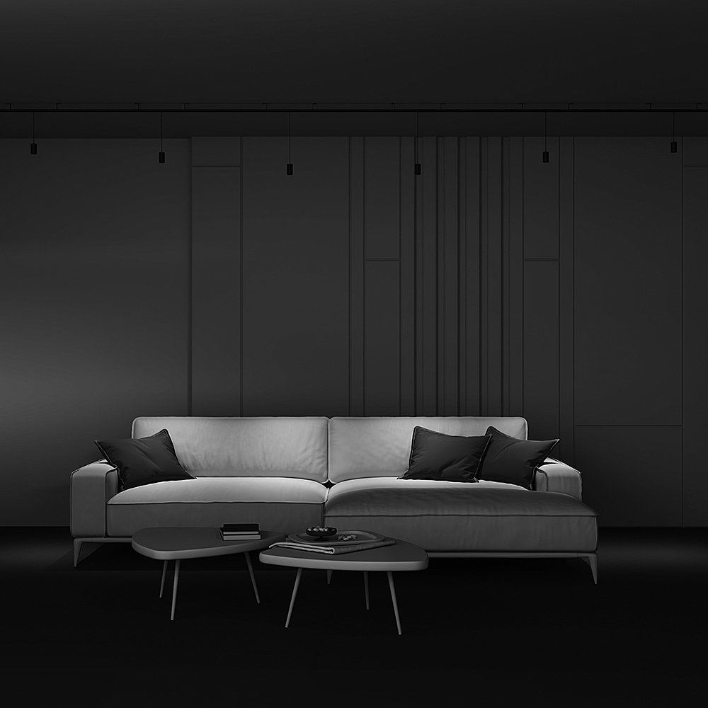 C105PL-3W3-6K-B Трековый светильник Maytoni Focus LED C105PL-3W3-6K-B