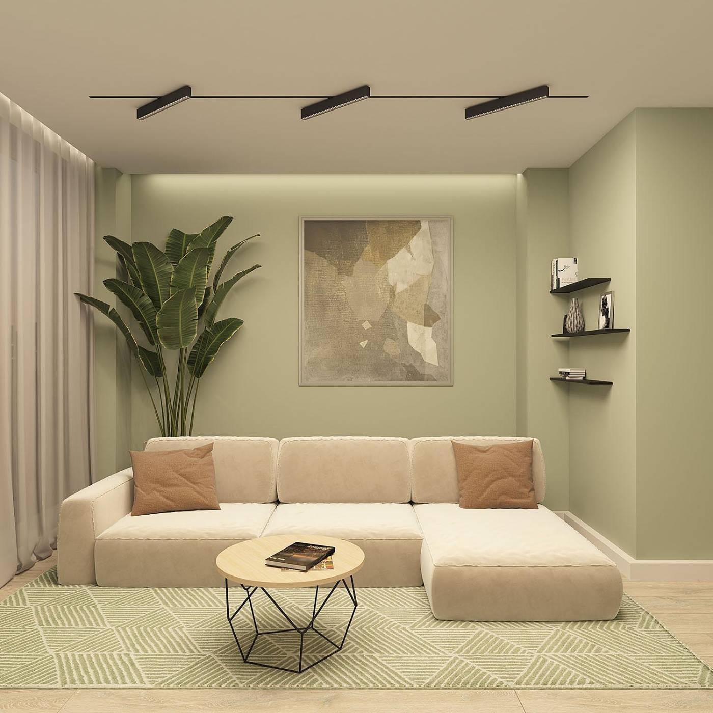 Трековый светильник Denkirs Edder DK6644-BK