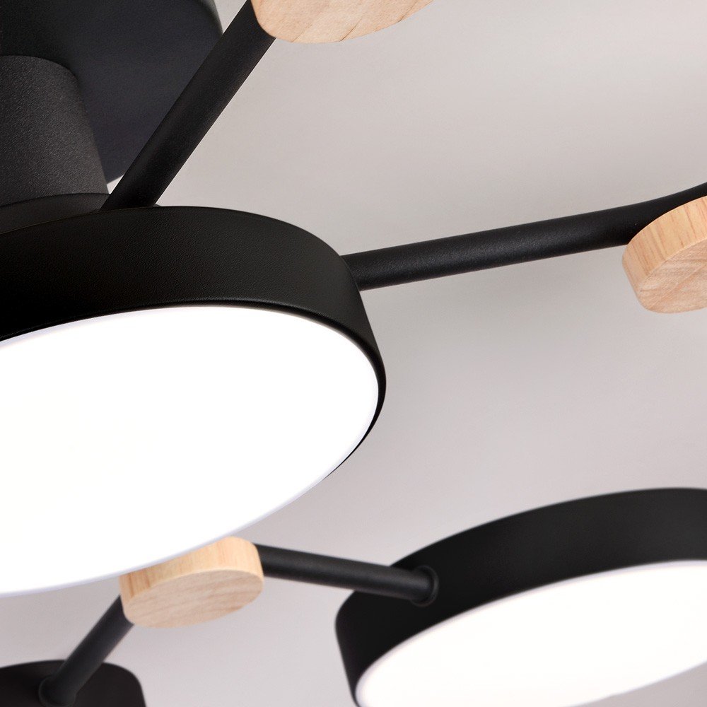 Потолочная люстра L LED4U L3201-780 BK