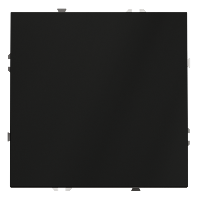 VLS010508 Перекрестный переключатель встраиваемый VOLTUM S70 одноклавишный 10А, (черный матовый) VLS010508