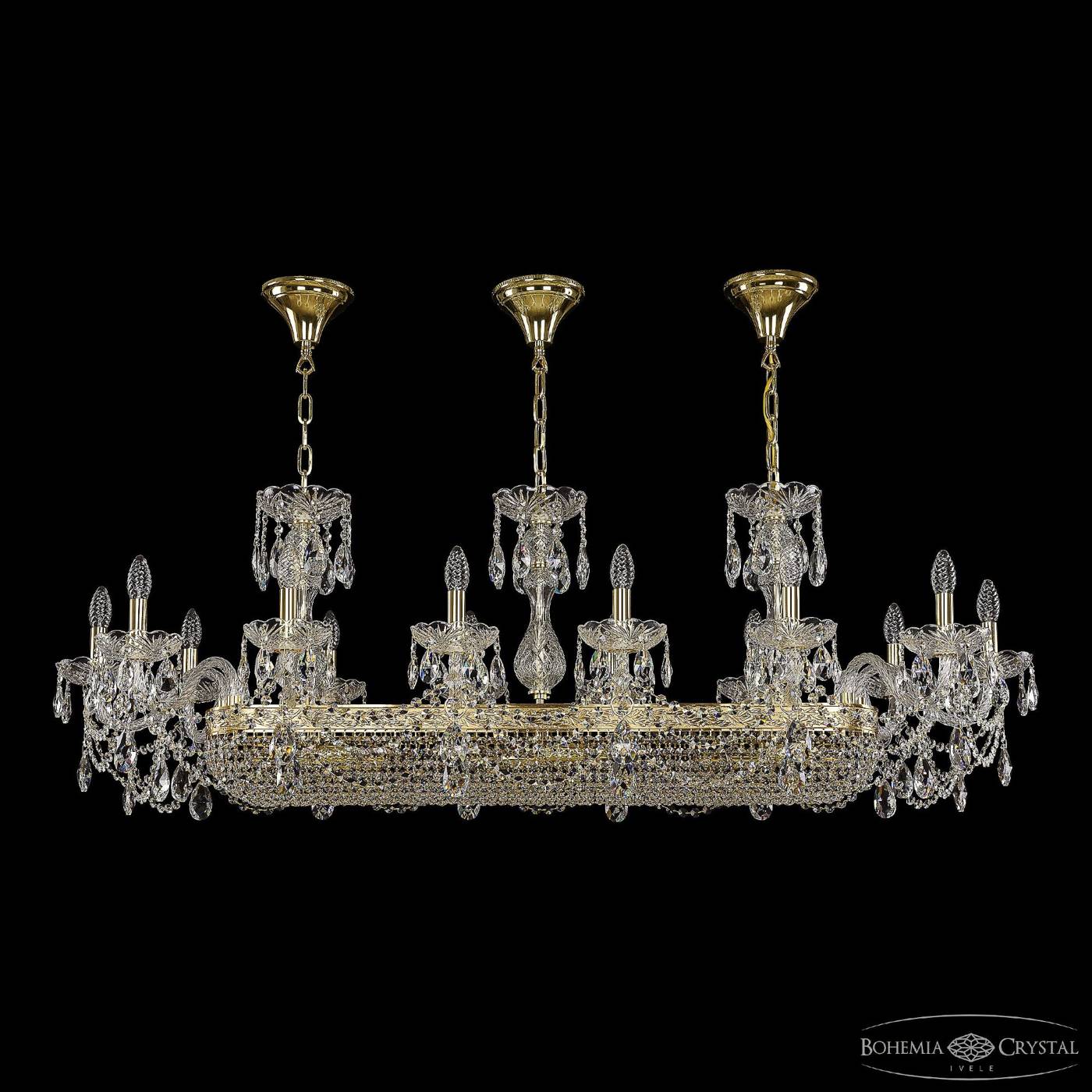 1453/14/195/1000 G Подвесная люстра Bohemia 1453 1453/14/195/1000 G