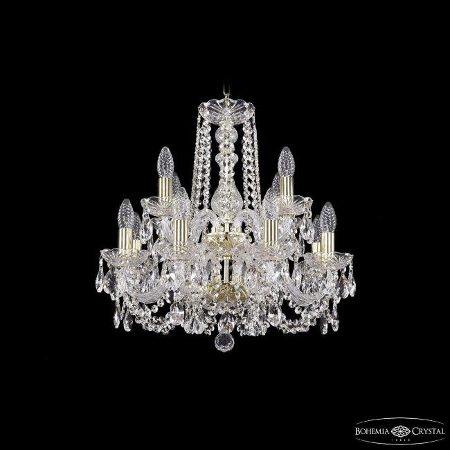 1402/8+4/160/2d G Подвесная хрустальная люстра 1402 Bohemia 1402/8+4/160/2d G