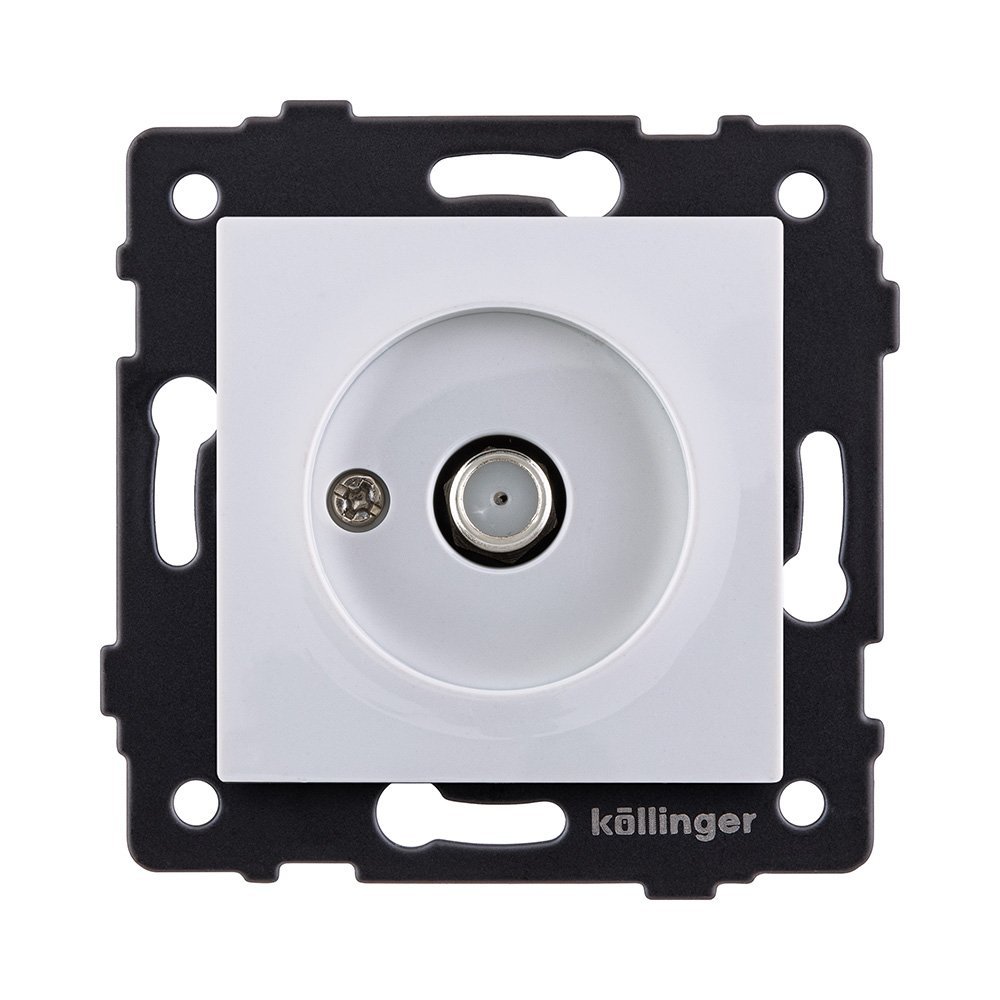 REA-020WH Розетка спутниковая SAT, белый Kollinger REA-020WH для Aspekt, Eleganz, Reflex