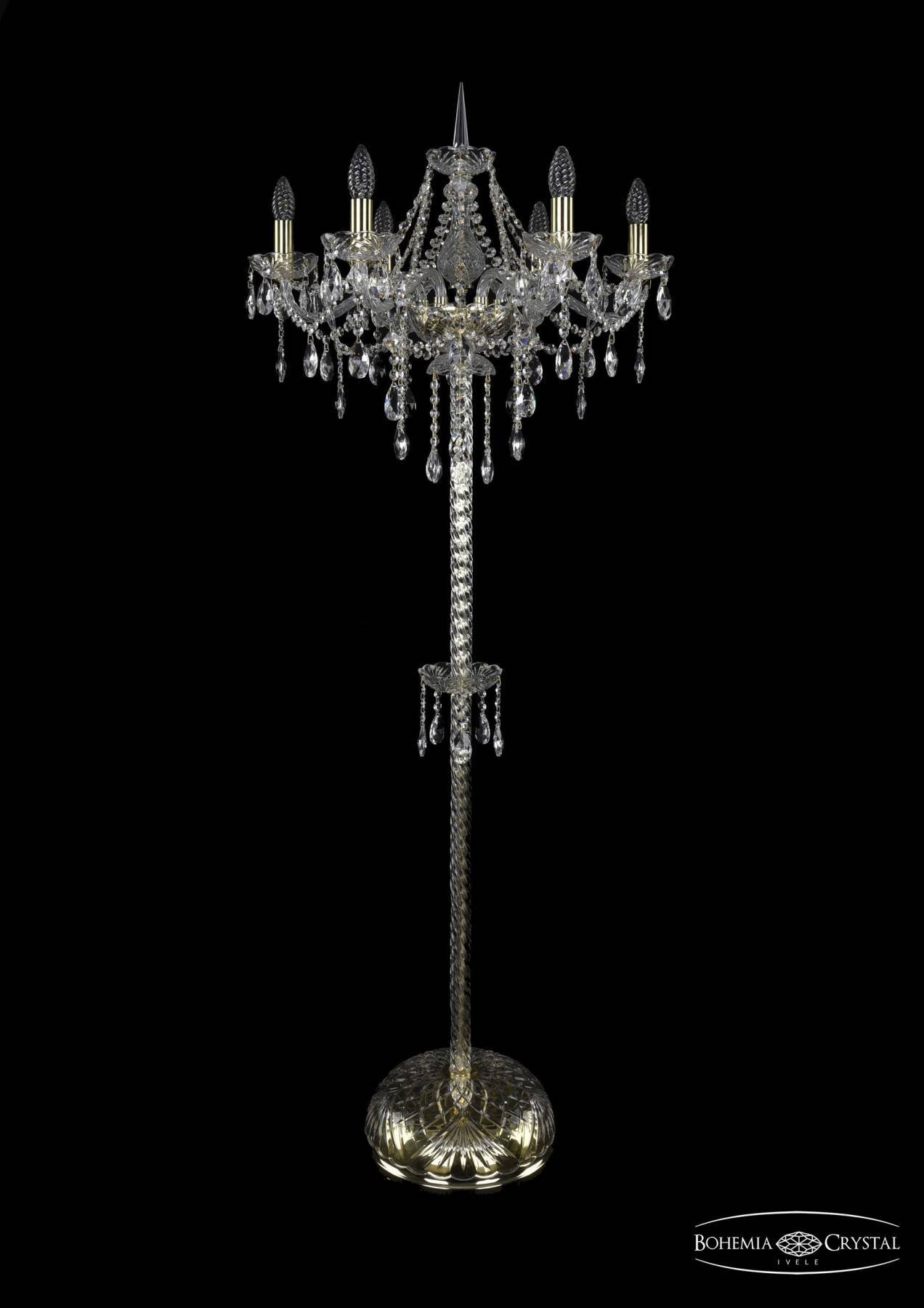 1415T2/6/200-160 G Торшер Bohemia 1415T2/6/200-160/G