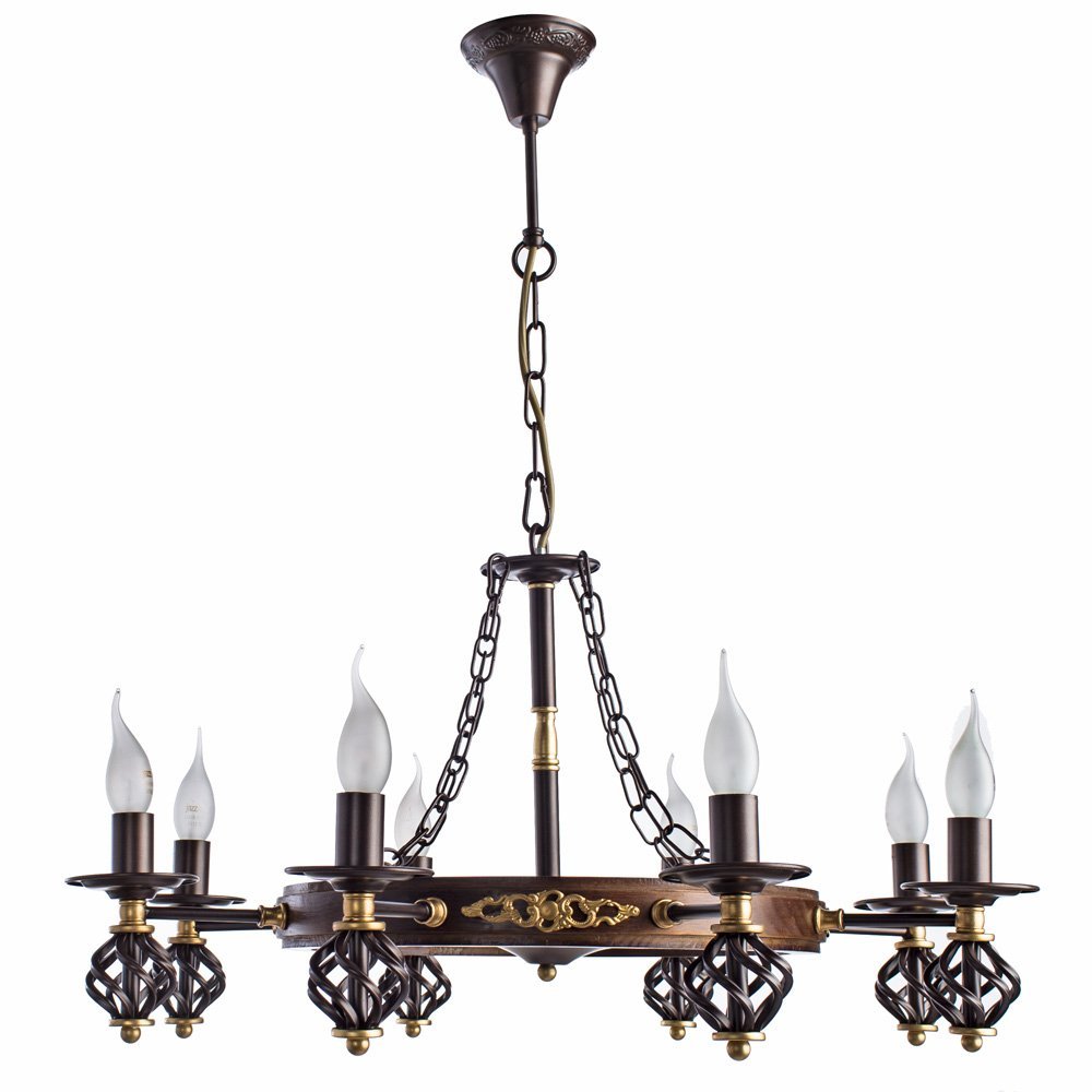 A4550LM-8CK Подвесная люстра Arte Lamp CARTWHEEL A4550LM-8CK
