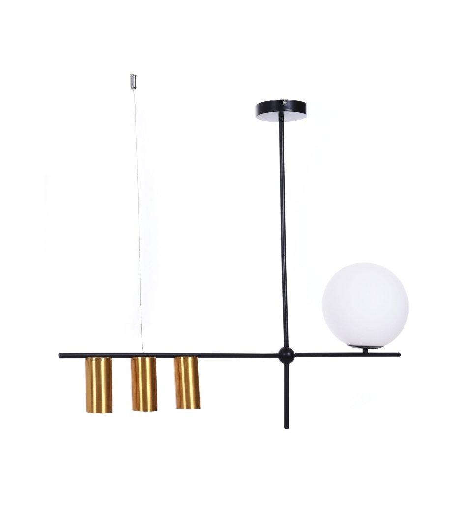 LDP 6042-4 BK+MD Светильник подвесной Lumina Deco Drino LDP 6042-4 BK+MD