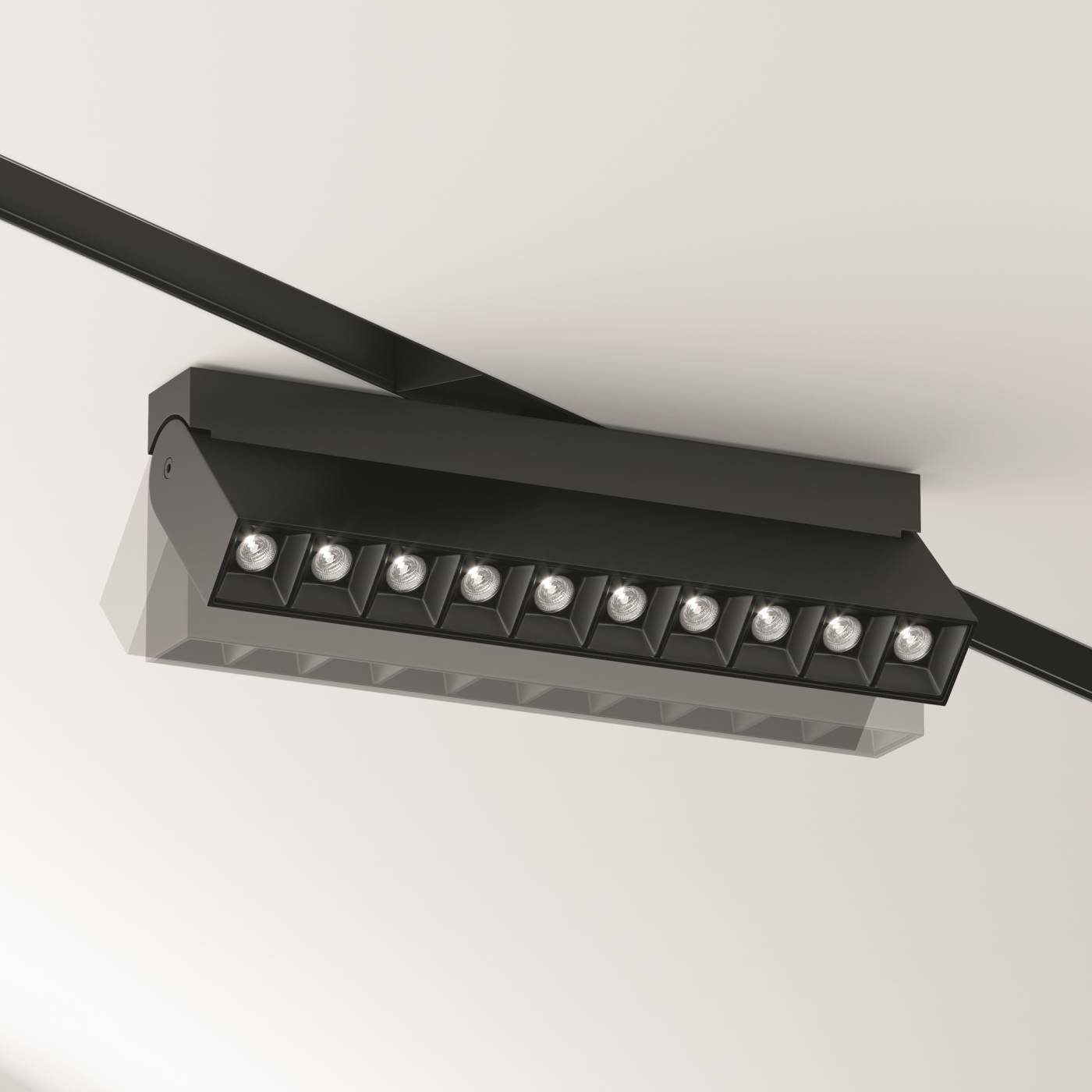 Трековый светильник Maytoni Points Rot Gravity TR077-2-20W4K-B