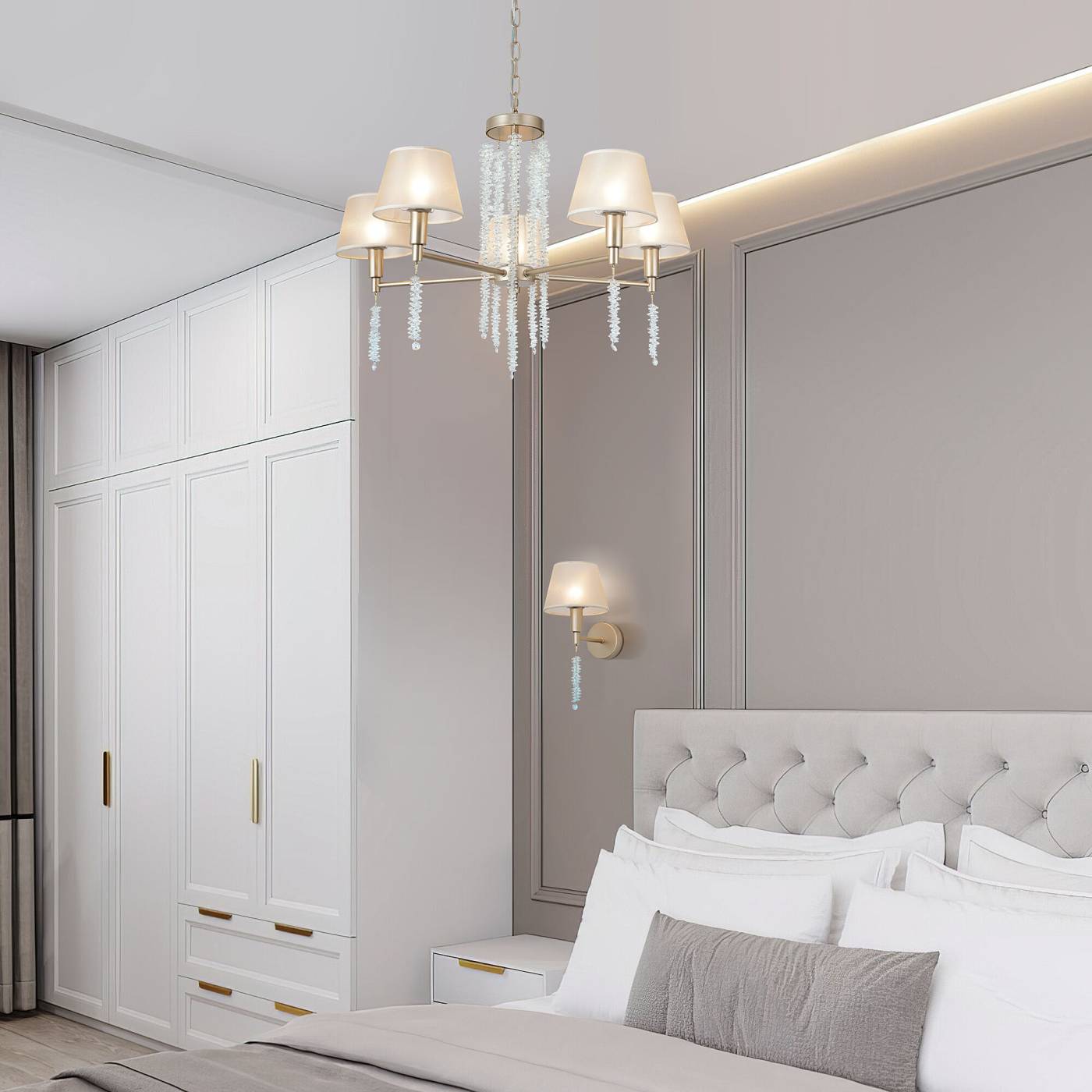 60148/1 матовое золото Настенное бра Eurosvet Charuel 60148/1 матовое золото