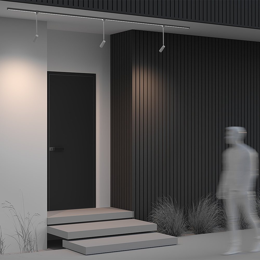 O-TR01-2-P-8WW3K Трековый светильник Maytoni Focus Led O-TR01-2-P-8WW3K