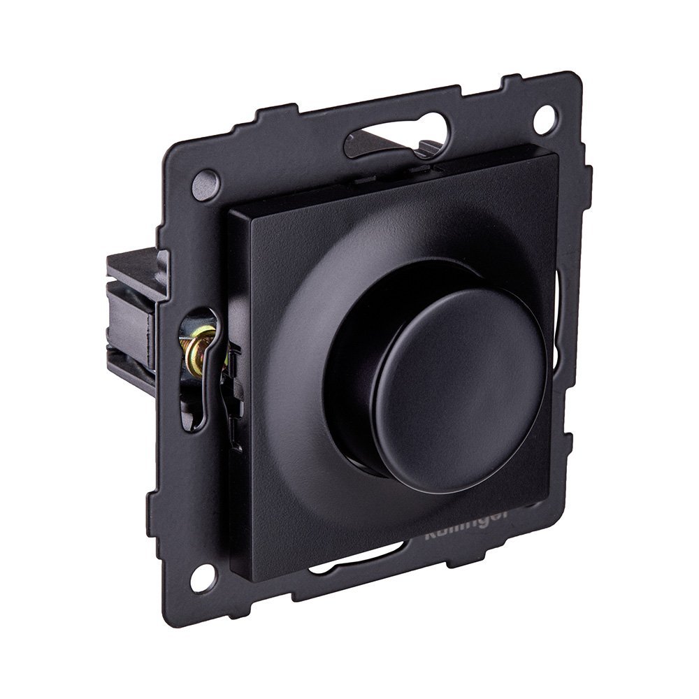 Светорегулятор для светодиодных ламп, проходной, 500W, черный Kollinger REA-048BK для Aspekt, Eleganz, Reflex