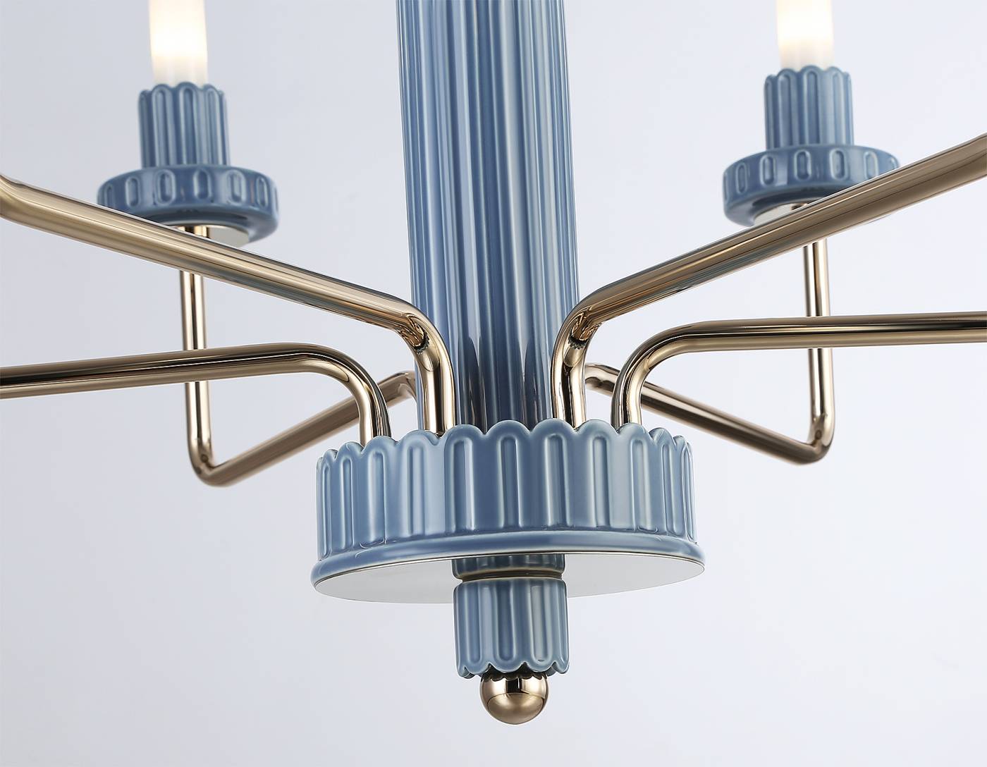 LH53124 Люстра на штанге Ambrella Ceramo Modern LH53124