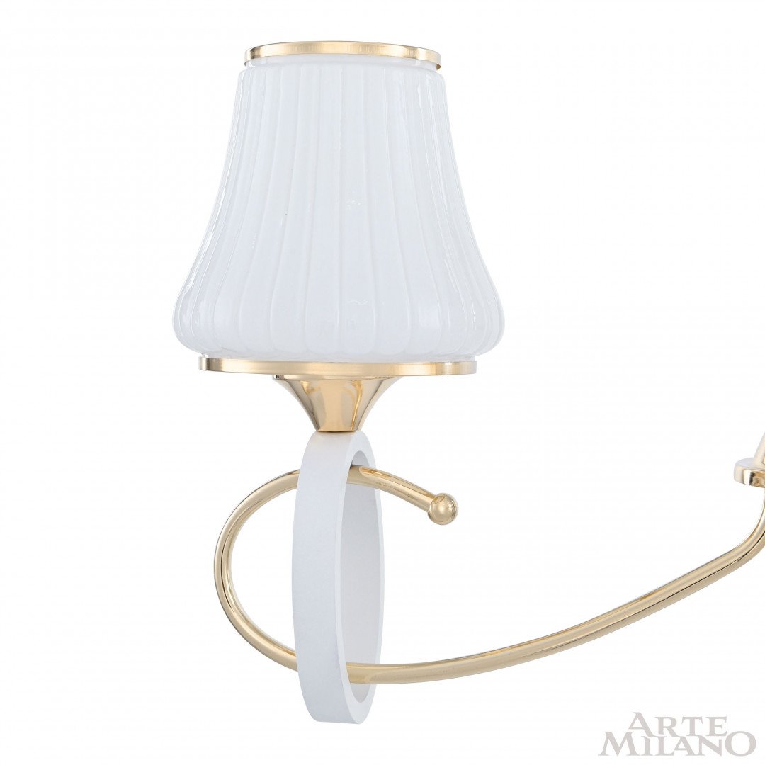 302387/3 Wh/Gd Подвесная люстра Arte Milano Florentia-2387 302387/3 Wh/Gd