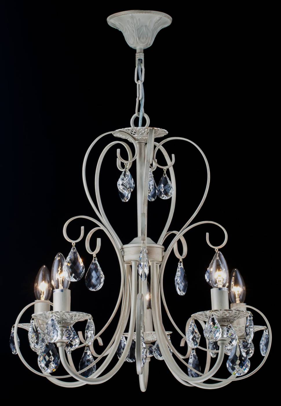Подвесная хрустальная люстра Princess Maytoni ARM270-05-R