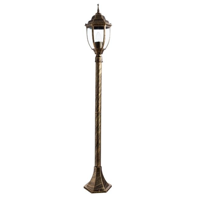 Столб фонарный уличный Arte Lamp A3151PA-1BN