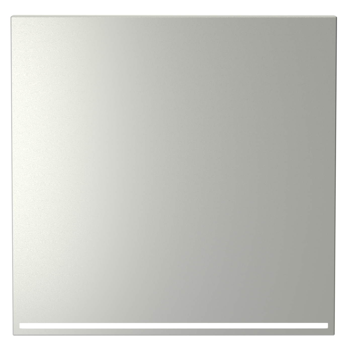 Клавиша для выключателя/переключателя одноклавишного с подсветкой, S70 (сталь)