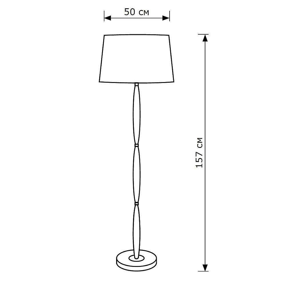 LH012001 Торшер LightHall Daisy LH012001