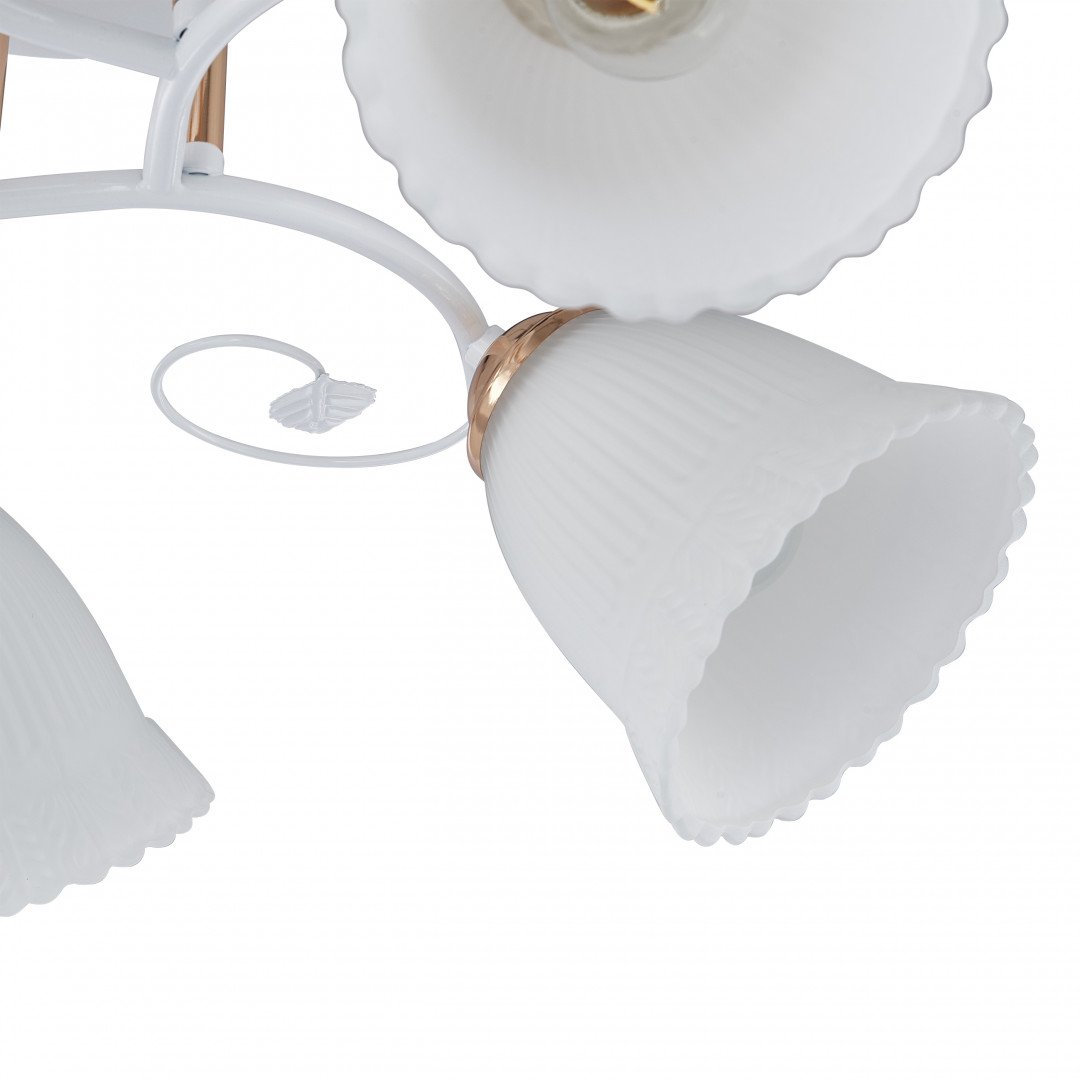 325395/5A WH+FG Потолочная люстра Arte Milano AMALFI 325395/5A WH+FG