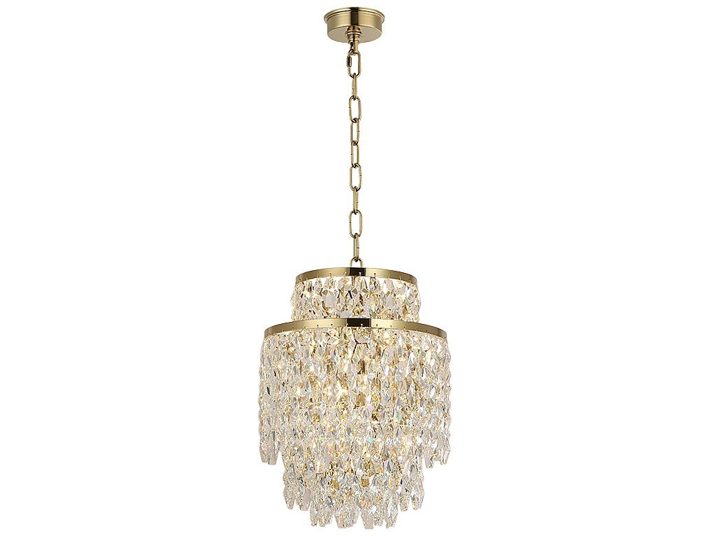 8530/30 С gold polished Подвесная люстра Newport Tiffany 8530/30 С gold polished