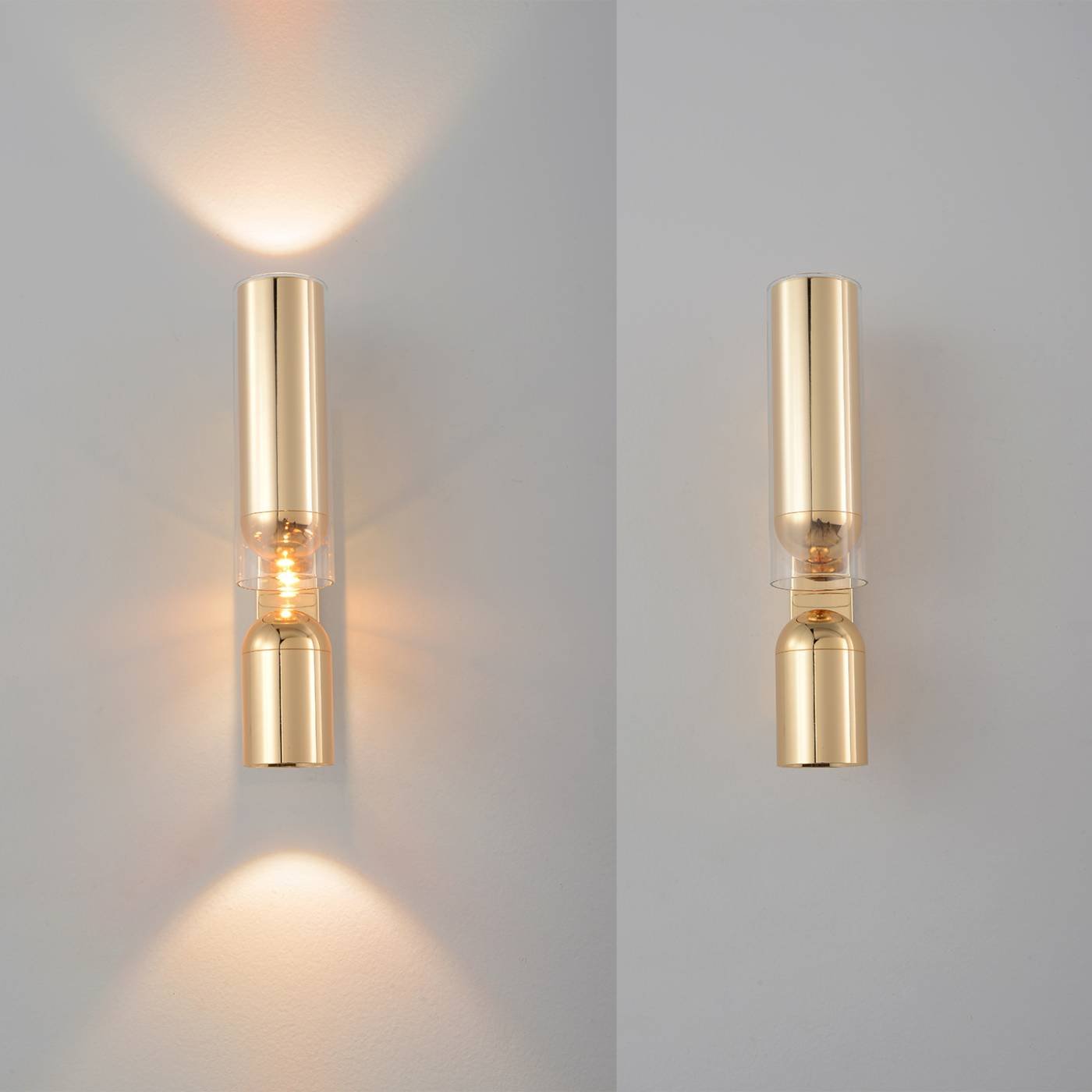 VENTO AP15W LED GOLD Настенный светильник Crystal Lux Vento VENTO AP15W LED GOLD