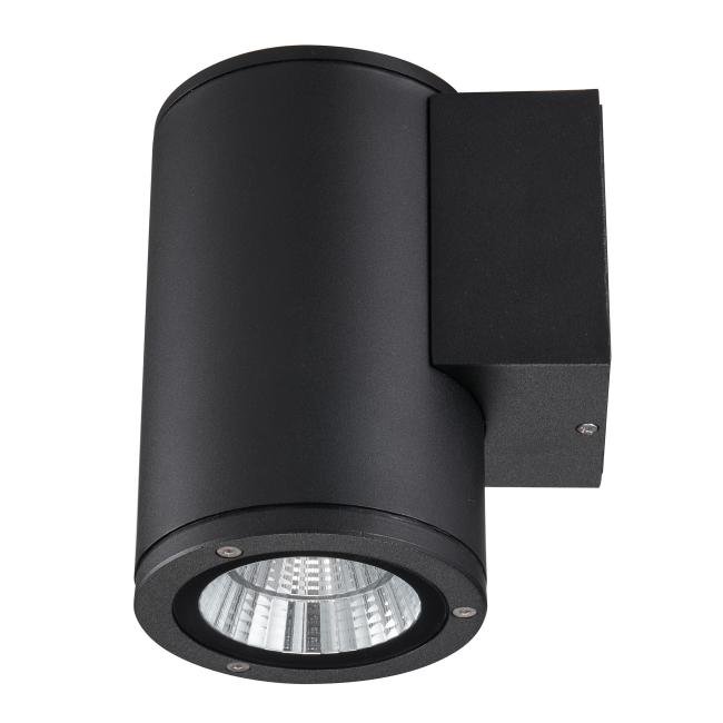 ULU-S21С-12W/6400K IP65 BLACK Уличный настенный светильник Uniel ULU-S21С-12W/6400K IP65 BLACK