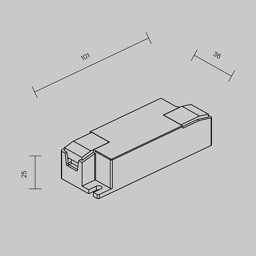 Источник тока Zigbee 100-500 mA Maytoni Источники тока 771003