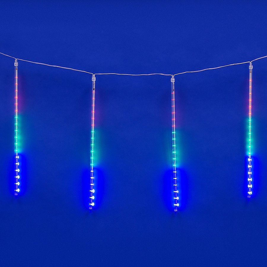 ULD-E2405-240/DTK MULTI IP44 METEOR Занавес светодиодный фигурный «Падающие звезды» Uniel ULD-E2405-240/DTK MULTI IP44 METEOR