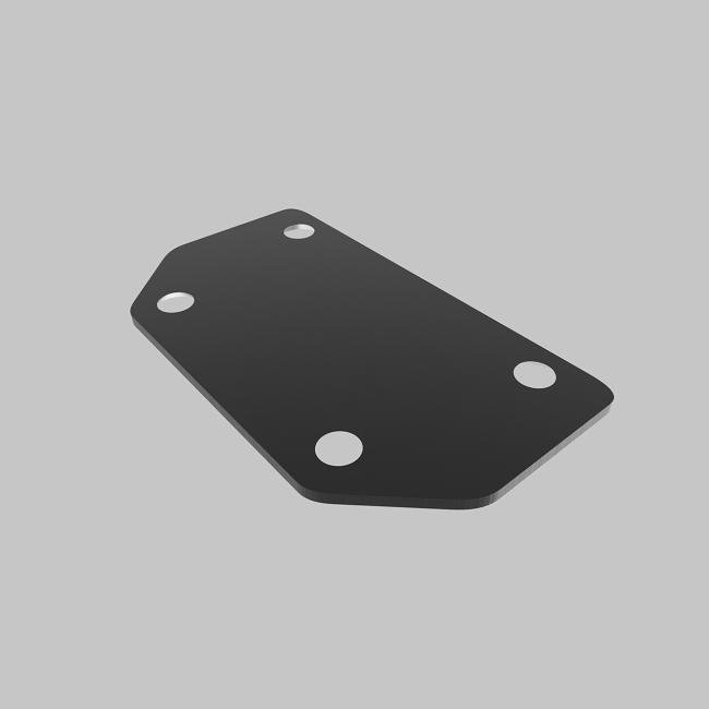 IL.0007.7203-BK Комплект торцевых заглушек для IL.0007.7001, IL.0007.7002 2шт/уп IMEX Ut25 IL.0007.7203-BK