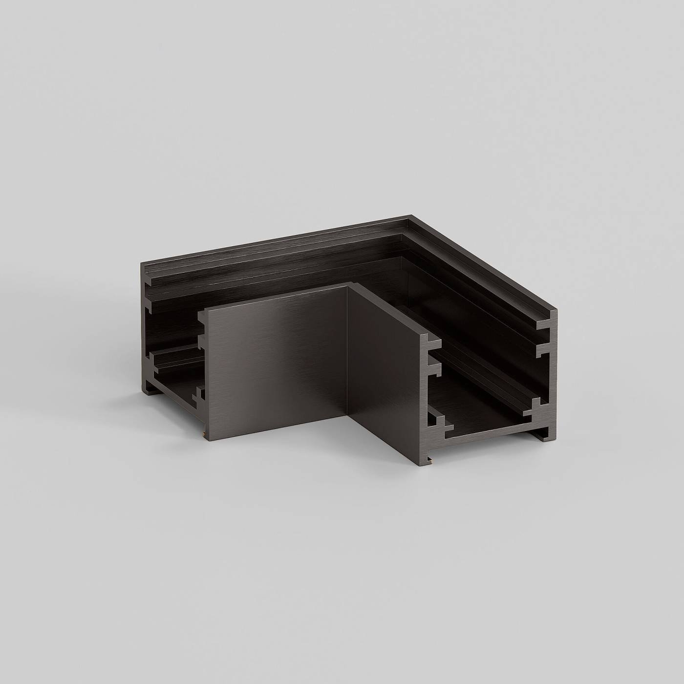 Titan Line Коннектор угловой для накладного шинопровода (титан) 85224/00 Коннектор для шинопровода Elektrostandard Line Magnetic Titan Line Коннектор угловой для накладного шинопровода (титан) 85224/00