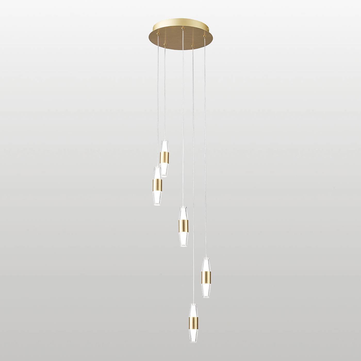 Люстра каскадная Lussole Hopkins LSP-7400