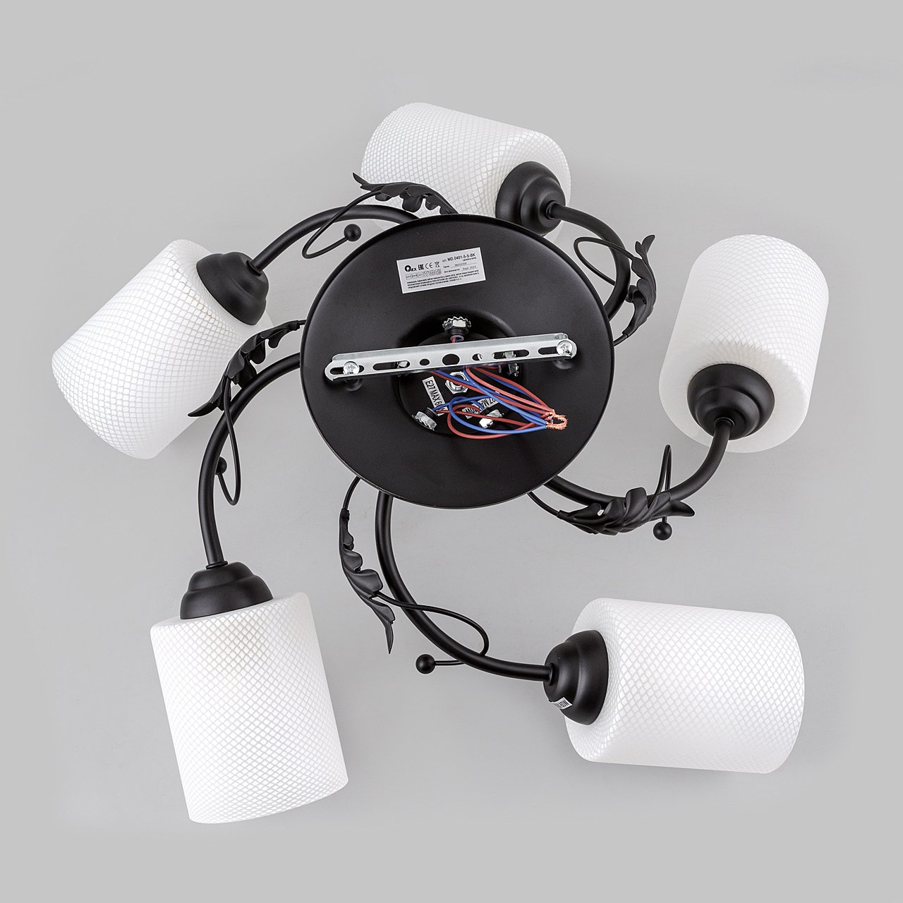 MD.0401-5-S-BK Потолочная люстра IMEX MD.0401-5-S-BK