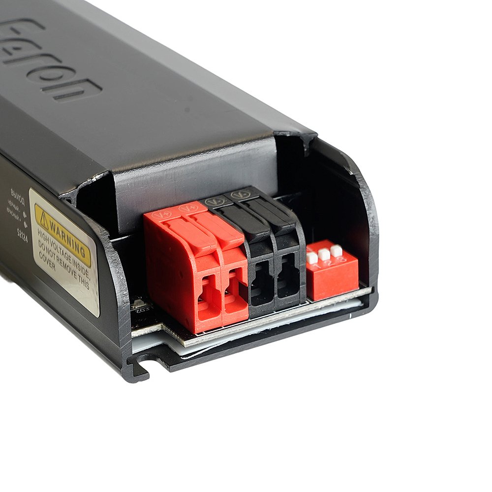 Трансформатор для светодиодной ленты с плавным пуском и диммированием 100W 24V IP20 Feron LB004 52124