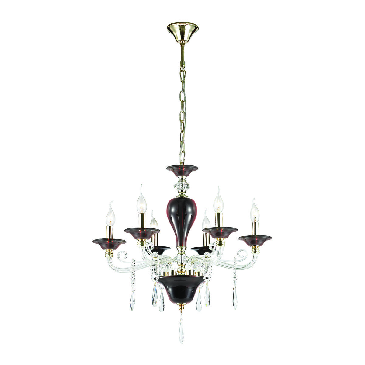3928/6 Подвесная люстра Odeon Light Amarone 3928/6